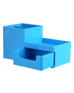 SUPORT BIROU 3 COMPART+SERTAR BLEU DELI