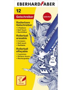 ROLLER 0.6MM ALBASTRU ERASE IT! EBERHARD FABER