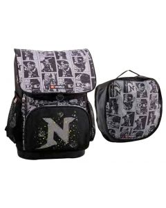 Ghiozdan Baieti Scoala Optimo + Sac Sport LEGO Core Line - Design NinjaGo Shadow, stil si functionalitate pentru micii ninja!
