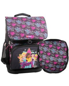 Ghiozdan Fete LEGO Optimo + Sac Sport – Girls Rock
