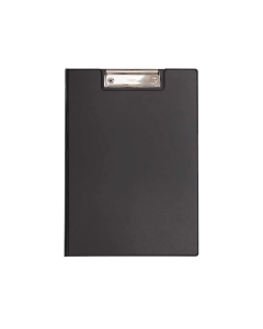 Clipboard dublu A4, plastifiat PP, MAUL Poly - negru