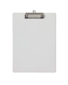 Clipboard simplu A4, plastifiat PP, MAUL Flexx - alb