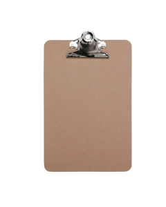 Clipboard simplu A5, din fibra lemnoasa, MAUL Classic - wood