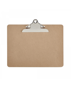 Clipboard simplu A4, landscape, din fibra lemnoasa, MAUL Classic - wood