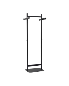 Suport pentru haine, din metal, 60 x 173 x 43 cm, MAUL Salsa - negru