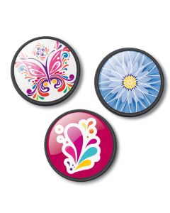 Insigne, 3buc/set, Roller NIKIDOM - Emoji