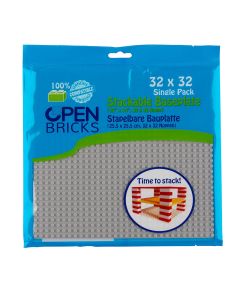Jucarie - Seturi de constructie - Placa gri deschis 32x32