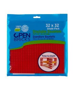 Jucarie - Seturi de constructie - Placa rosie 32x32