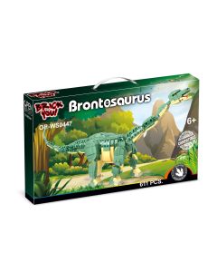 Dinozaur de jucarie - Set constructie Brontozaur (611 piese)