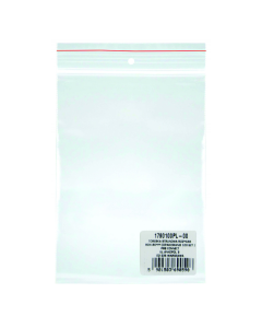 Pungi plastic cu fermoar pentru sigilare, 80 x 180 mm, 40 microni, 100 buc/set, Office Products -tr