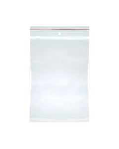 Pungi plastic cu fermoar pentru sigilare, 90 x 200mm, 40 microni, 100 buc/set, Office Products -tra