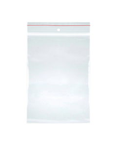 Pungi plastic cu fermoar pentru sigilare, 150 x 350mm, 40 microni, 100 buc/set, Office Products -tra