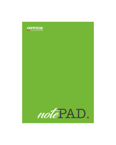 Blocnotes A4, 50 file - 60gsm, lipit pe latura mica, coperta verde, Office Products - matematica