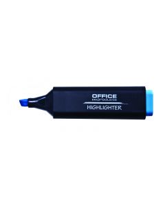 Textmarker varf lat 1-3mm, Office Products - albastru