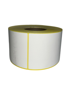 Etichete termice autoadezive, 100 x 150mm, 1000 etichete/rola, Optima - albe