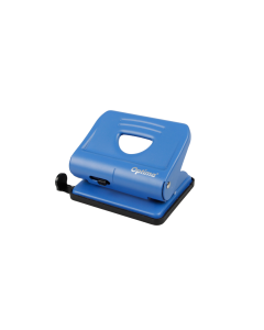 Perforator metalic,  20 coli, Optima Premium MP20 - albastru