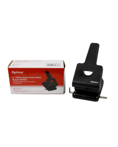 Perforator metalic,  65 coli, Optima Premium MP65 - negru