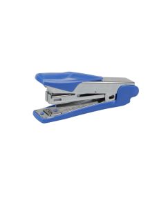 Capsator metalic, 15 coli, capse 10/4, Optima MS15 - argintiu cu accesorii albastre