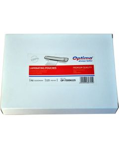 Folie pentru laminare,    A6 (111 x 154 mm), 125 microni 100buc/top Optima