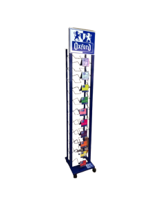 Display de podea Oxford, dimensiuni 35X35,5X200 cm, 10 polite