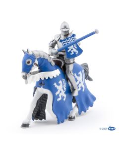 PAPO FIGURINA CAL CU ARMURA ALBASTRA
