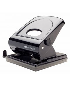 Perforator metalic Rapid FMC40, 40 de coli, cutie, negru