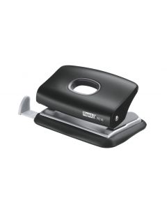 Perforator plastic Rapid FC10, 10 coli, cutie, negru