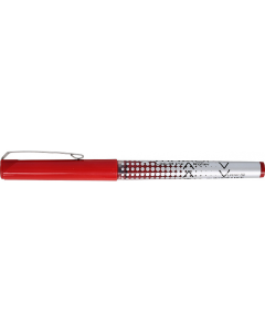Roller cu cerneala PENAC Miyabi, ball point 0.7mm, clema metalica - scriere rosie