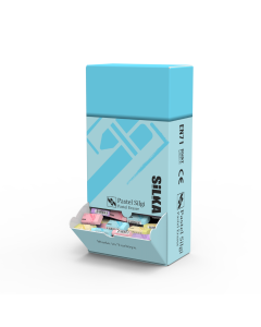 Display radiere pt creion, 44x22x13.5mm, 240buc/display, SILKA Pastel - asortate