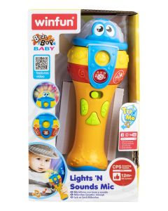 WINFUN MICROFON CU SUNETE SI LUMINI