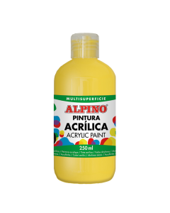 Vopsea acrilica, 250ml, Alpino - galben