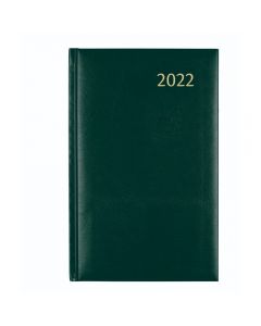 Agenda 14x21cm,1zi/pag (384 pag) DAILY - Balacron verde