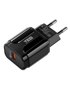 Alimentator (Incarcator) de la retea (230V) la 1 x USB 3.0A FAST Charge 2 TED600120 A0113656