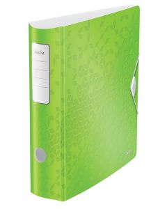 Biblioraft LEITZ 180 Active WOW, polyfoam, A4, 82 mm, verde