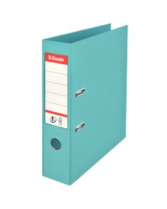 Biblioraft Esselte No.1 Power Colour Ice, PP/PP, A4, 75 mm, albastru