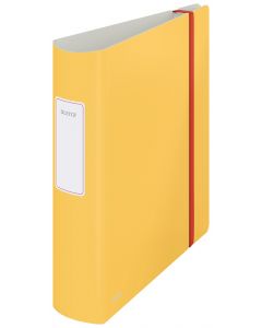 Biblioraft LEITZ 180° Active Cosy, polyfoam, A4, 82 mm, galben chihlimbar