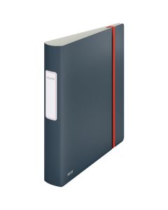 Biblioraft LEITZ 180° Active Cosy, polyfoam, A4, 65 mm, gri antracit