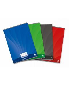 Caiet A4, 60 file - 90g/mp, liniat stanga, coperta carton lucios, AURORA Mano - matematica