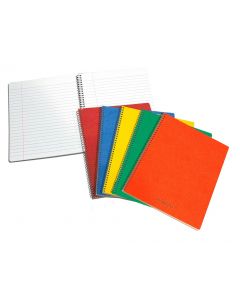 Caiet cu spirala, A5, 60 file - 80g/mp, coperti carton, AURORA Bur-o-Class - dictando