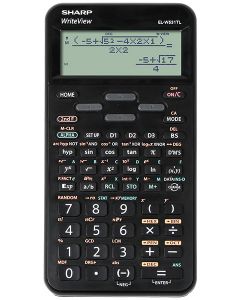 Calculator stiintific, 16 digits, 420 functii, 157x78x15 mm, SHARP EL-W531TLBBK - negru