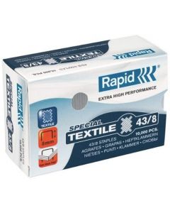 Capse Rapid Super Strong, 43/8 G, pentru textile, 10000/cutie