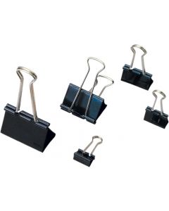 Clip hartie 51mm, 12buc/cutie, ITERNET - negru