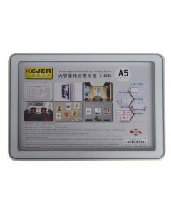 Display nume din plastic, 210 x 148mm, KEJEA - gri