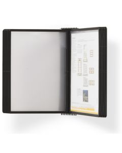 Display perete (suport pentru 20 buzunare A4), PROBECO-EasyMount - antracit