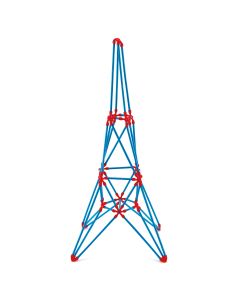 Jucarie din bambus Flexistix - Turnul Eiffel (62 piese)