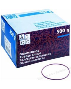 Elastice pentru bani,  500g/cutie, D130 x 10mm, ALCO