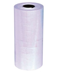 Etichete de pret, 23 x 16 mm, 2 randuri, adeziv permanent, 1000buc/rola, Q-Connect - albe