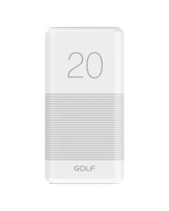 Golf Power Bank (booster) 20000mA ALB 2 iesiri USB 1x2,1A si 1x1A + microUSB + 4LED power tester G81 A0112754