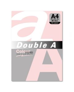 Hartie color pentru copiator A4, 80g/mp, 100coli/top, Double A - pastel flamingo