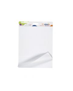 Flipchart pad repozitionabil,  792 x 635mm, 30 coli/set, Stick"n - coli albe